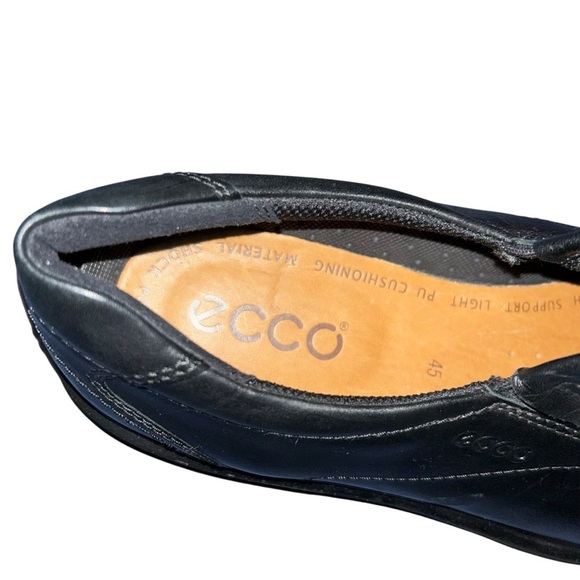 Men ECCO Helsinki Slip on black leather loafer 11 main image 7